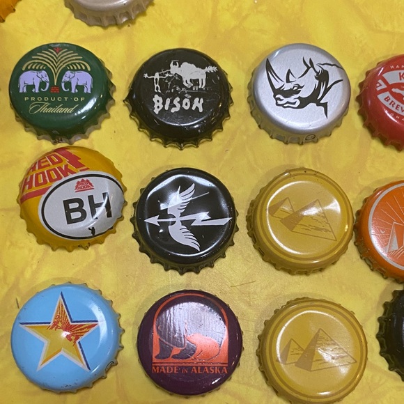 Colorful Bottle Caps Collection - Picture 7 of 16